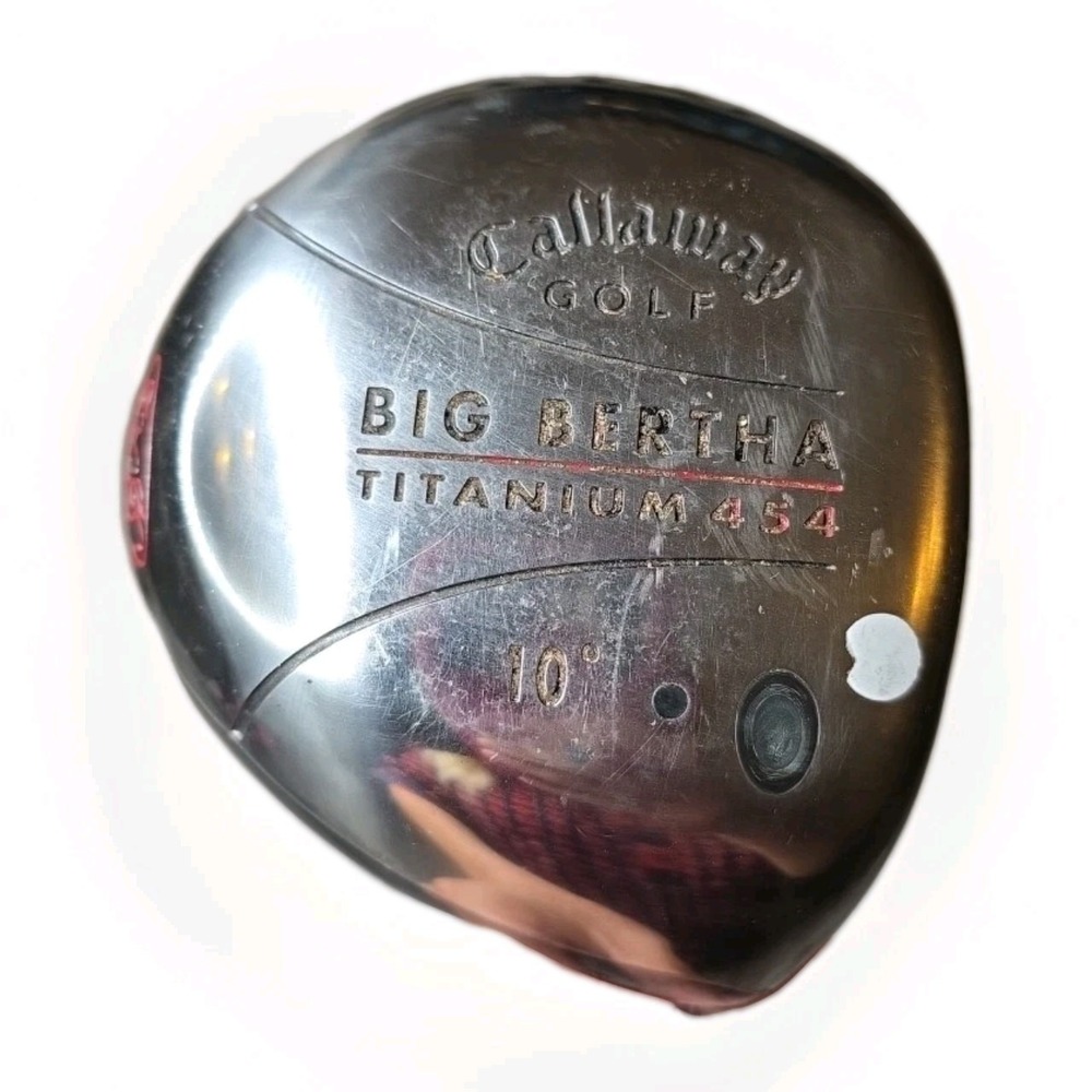 Callaway Big Bertha Titanium Driver 10° RH Graphite Shaft Golf Club Good Used